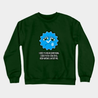 Blue Check Blues Crewneck Sweatshirt